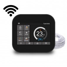 Elektroninis WI-FI termostatas (termoreguliatorius) Feelspot WTH07.36 Black